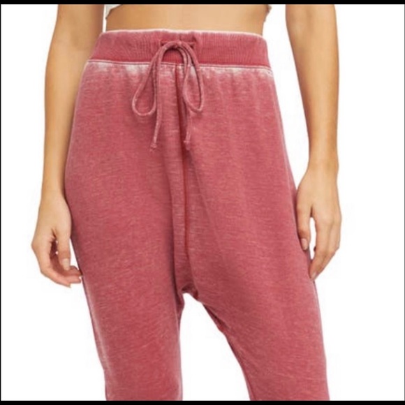 FREE PEOPLE Cozy All Day Harem Leggin Winding Roads size small - Picture 2 of 6